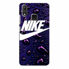 Чехол для Виво у95 - с принтом Найк (AlphaPrint) Nike-фиолетовый - купить на Floy.com.ua