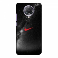 Чехол для Xiaomi Poco F2 Pro - с принтом Найк (AlphaPrint) Nike 1 - купить на Floy.com.ua