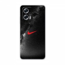 Чехол для Поко X4 GT - с принтом Найк (AlphaPrint) Nike 1 - купить на Floy.com.ua