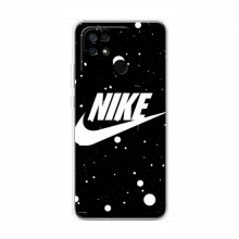 Чехол для Редми 10С - с принтом Найк (AlphaPrint) Nike с фоном - купить на Floy.com.ua