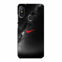 Чехол для Xiaomi Redmi 6 Pro - с принтом Найк (AlphaPrint) Nike 1 - купить на Floy.com.ua