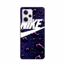 Чехол для Редми Ноут 12Т Про - с принтом Найк (AlphaPrint) Nike-фиолетовый - купить на Floy.com.ua