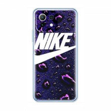 Чехол для Сяоми 11Т Лайт 5G - с принтом Найк (AlphaPrint) Nike-фиолетовый - купить на Floy.com.ua