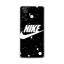 Чехол для Сяоми 11Т - с принтом Найк (AlphaPrint) Nike с фоном - купить на Floy.com.ua
