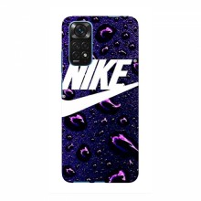Чехол для Сяоми 12Т - с принтом Найк (AlphaPrint) Nike-фиолетовый - купить на Floy.com.ua