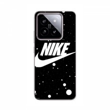 Чехол для Сяоми 14 - с принтом Найк (AlphaPrint) Nike с фоном - купить на Floy.com.ua