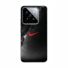 Чехол для Сяоми 14 Про - с принтом Найк (AlphaPrint) Nike 1 - купить на Floy.com.ua