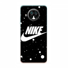 Чехол для Ксяоми Ми 10Т Лайт - с принтом Найк (AlphaPrint) Nike с фоном - купить на Floy.com.ua