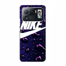 Чехол для Xiaomi Mi 11 Ultra - с принтом Найк (AlphaPrint) Nike-фиолетовый - купить на Floy.com.ua