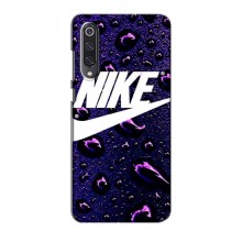 Чехол для Xiaomi Mi 9 SE - с принтом Найк (AlphaPrint) Nike-фиолетовый - купить на Floy.com.ua