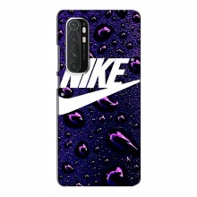 Чехол для Xiaomi Mi Note 10 Lite - с принтом Найк (AlphaPrint) Nike-фиолетовый - купить на Floy.com.ua
