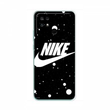 Чехол для Поко С40 - с принтом Найк (AlphaPrint) Nike с фоном - купить на Floy.com.ua