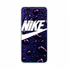 Чехол для Поко С40 - с принтом Найк (AlphaPrint) Nike-фиолетовый - купить на Floy.com.ua