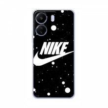 Чехол для ПОКО С65 - с принтом Найк (AlphaPrint) Nike с фоном - купить на Floy.com.ua