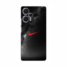 Чехол для Поко Ф5 - с принтом Найк (AlphaPrint) Nike 1 - купить на Floy.com.ua