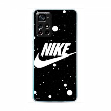 Чехол для Поко М4 Про 5G - с принтом Найк (AlphaPrint) Nike с фоном - купить на Floy.com.ua