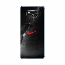 Чехол для Сяоми Поко X3 - с принтом Найк (AlphaPrint) Nike 1 - купить на Floy.com.ua