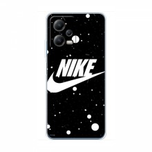 Чехол для Поко Х5 (5Джи) - с принтом Найк (AlphaPrint) Nike с фоном - купить на Floy.com.ua