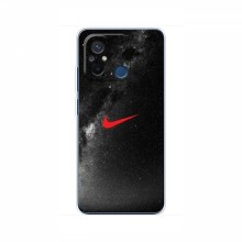 Чехол для Редми 12с - с принтом Найк (AlphaPrint) Nike 1 - купить на Floy.com.ua