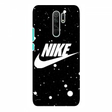 Чехол для Редми 9 - с принтом Найк (AlphaPrint) Nike с фоном - купить на Floy.com.ua