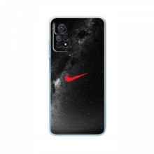 Чехол для Редми Нот 12 Про (4G) - с принтом Найк (AlphaPrint) Nike 1 - купить на Floy.com.ua