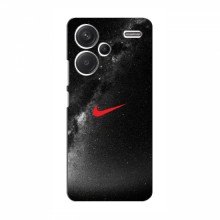 Чехол для Редми Нот 13 Про Плюс - с принтом Найк (AlphaPrint) Nike 1 - купить на Floy.com.ua