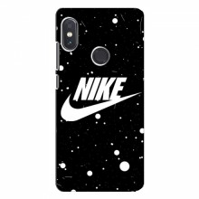 Чехол для Сяоми Редми Ноут 5 - с принтом Найк (AlphaPrint) Nike с фоном - купить на Floy.com.ua
