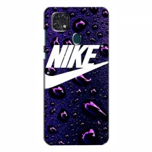 Чехол для ЗТЕ Блейд 20 Смарт - с принтом Найк (AlphaPrint) Nike-фиолетовый - купить на Floy.com.ua