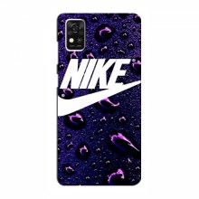Чехол для ЗТЕ Блейд А31 - с принтом Найк (AlphaPrint) Nike-фиолетовый - купить на Floy.com.ua
