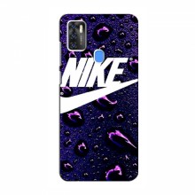 Чехол для ЗТЕ Блейд А7с - с принтом Найк (AlphaPrint) Nike-фиолетовый - купить на Floy.com.ua