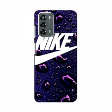 Чехол для Блейд В40 Вита - с принтом Найк (AlphaPrint) Nike-фиолетовый - купить на Floy.com.ua