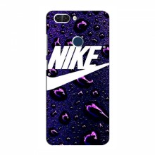 Чехол для ЗТЕ Блейд В9 - с принтом Найк (AlphaPrint) Nike-фиолетовый - купить на Floy.com.ua