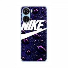 Чехол для ЗТЕ В40 Десигн - с принтом Найк (AlphaPrint) Nike-фиолетовый - купить на Floy.com.ua