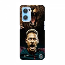 Чехол Неймар для Оппо Рено 7 4G (AlphaPrint) Neymar Junior - купить на Floy.com.ua