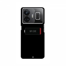 Чехол для RealMe GT Neo 5 - с принтом (Новинки) (AlphaPrint) Battary Love - купить на Floy.com.ua