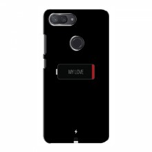 Чехол для Xiaomi Mi8 Lite - с принтом (Новинки) (AlphaPrint) Battary Love - купить на Floy.com.ua