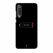 Чехол для Xiaomi Mi 9 SE - с принтом (Новинки) (AlphaPrint) Battary Love - купить на Floy.com.ua