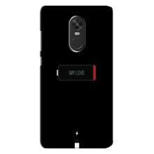 Чехол для Xiaomi Redmi Note 4X - с принтом (Новинки) (AlphaPrint) Battary Love - купить на Floy.com.ua