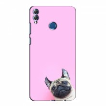 Чехол с принтом (Прикольные) для Huawei Honor 8X Max (AlphaPrint) Собака на розовом - купить на Floy.com.ua