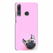 Чехол с принтом (Прикольные) для Huawei P Smart Plus 2019 (AlphaPrint) Собака на розовом - купить на Floy.com.ua