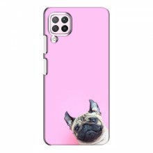 Чехол с принтом (Прикольные) для Huawei P40 Lite (AlphaPrint) Собака на розовом - купить на Floy.com.ua
