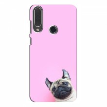 Чехол с принтом (Прикольные) для Meizu M10 (AlphaPrint) Собака на розовом - купить на Floy.com.ua