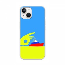 Чехол с принтом (Русский корабль...) для iPhone 16 Ultra (AlphaPrint)