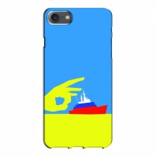Чехол с принтом (Русский корабль...) для iPhone 7 (AlphaPrint) Щелбан кораблю - купить на Floy.com.ua