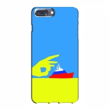 Чехол с принтом (Русский корабль...) для iPhone 7 Plus (AlphaPrint) Щелбан кораблю - купить на Floy.com.ua