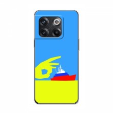 Чехол с принтом (Русский корабль...) для OnePlus 10T (AlphaPrint) Щелбан кораблю - купить на Floy.com.ua