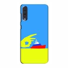 Чехол с принтом (Русский корабль...) для Samsung Galaxy A50 2019 (A505F) (AlphaPrint)