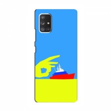 Чехол с принтом (Русский корабль...) для Samsung Galaxy A52 (AlphaPrint)