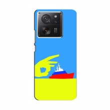 Чехол с принтом (Русский корабль...) для Xiaomi 13T Pro (AlphaPrint) Щелбан кораблю - купить на Floy.com.ua