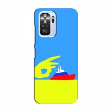 Чехол с принтом (Русский корабль...) для Xiaomi Mi 11i (AlphaPrint) Щелбан кораблю - купить на Floy.com.ua